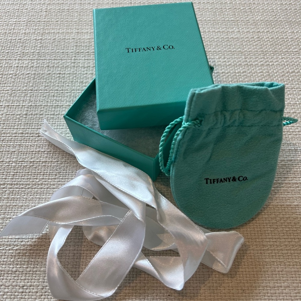 Tiffany & Co. Box, Pouch, & Ribbon